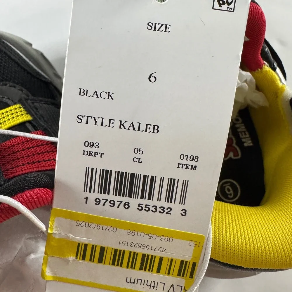 S Sport by Skechers Kaleb Light Up‎ Shoes Step-Ins Black Toddler Boy Size 6 NWT